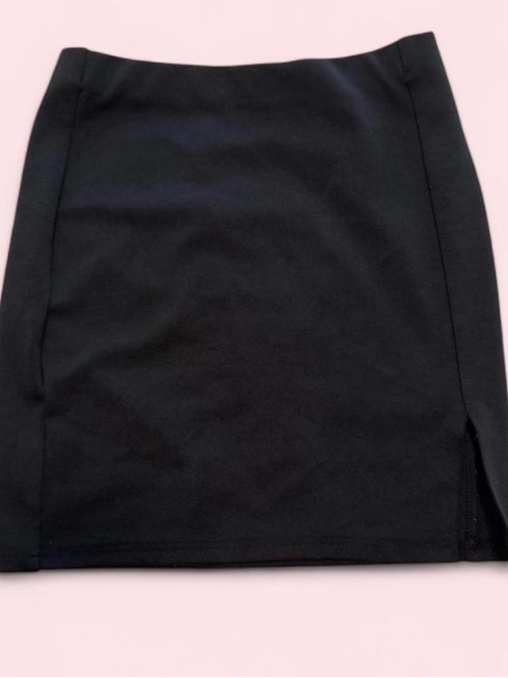 Black Women’s Stretch Mini Skirt